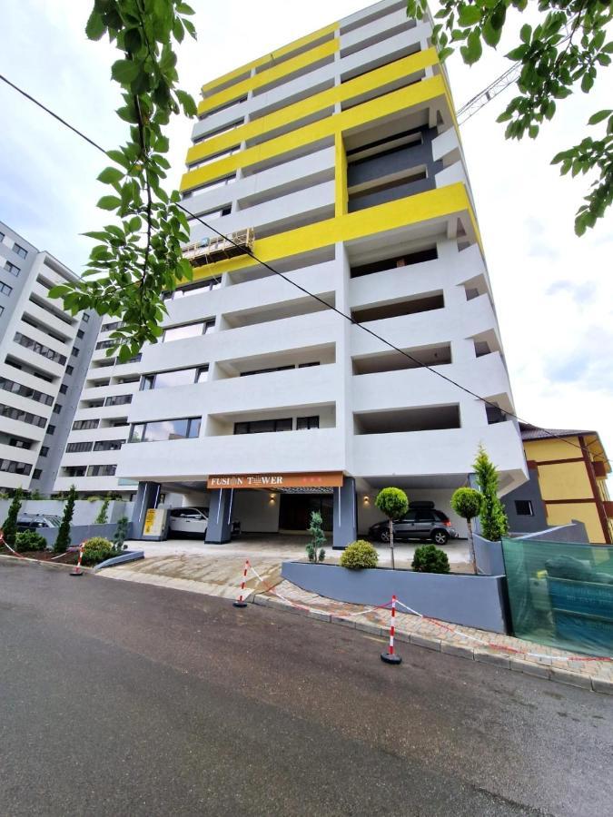 Apart Hotel Fusion Tower Iasi Exterior foto